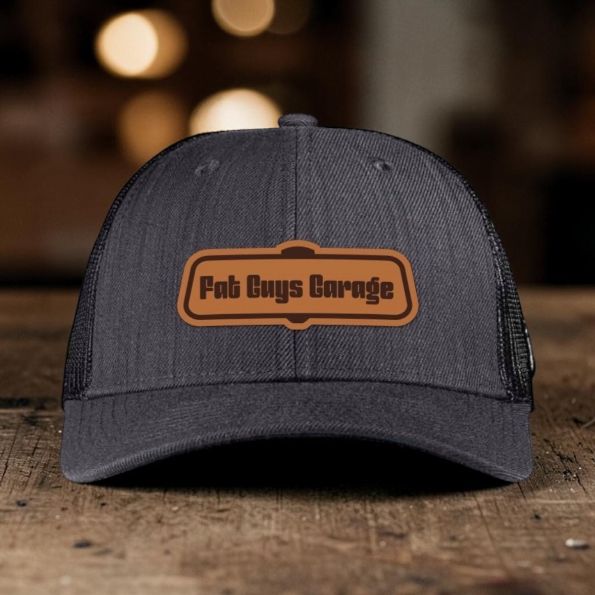 Fat Guys Garage Rear View Mirror Adjustable Hat