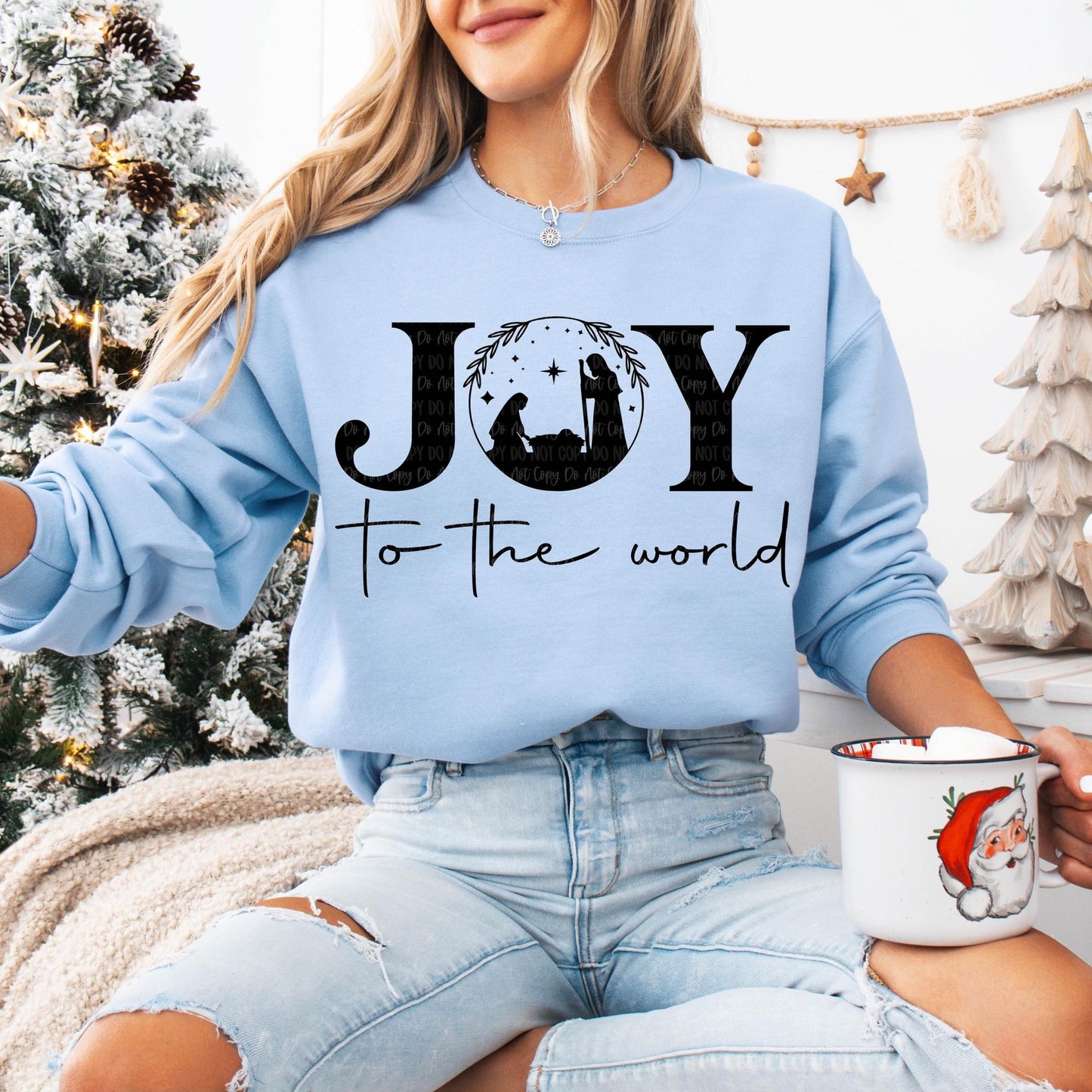 Joy To The World Crewneck Sweatshirt