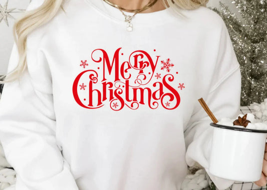 Merry Christmas Crewneck Sweatshirt