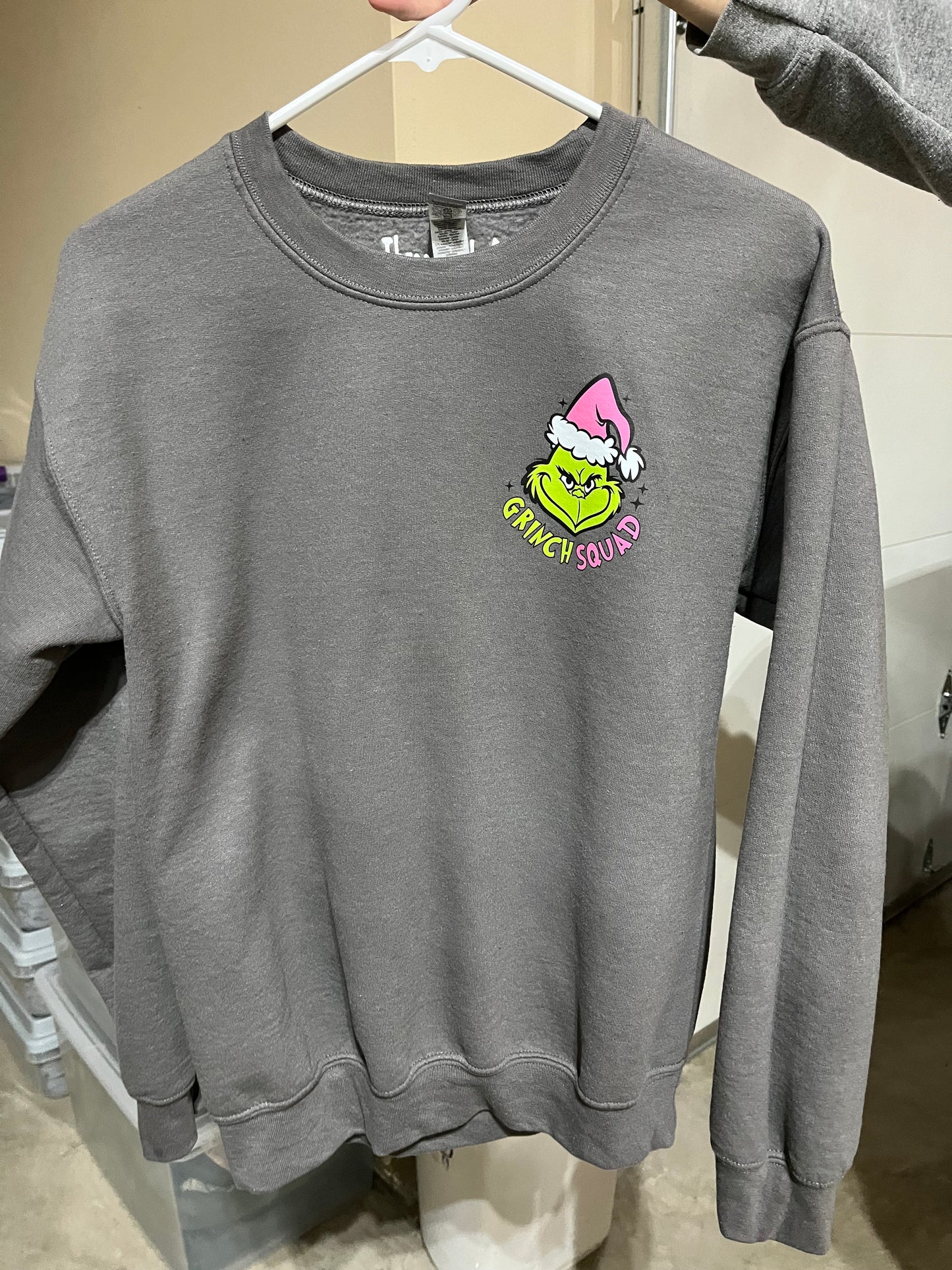 Grinch Squad Crewneck Sweatshirt