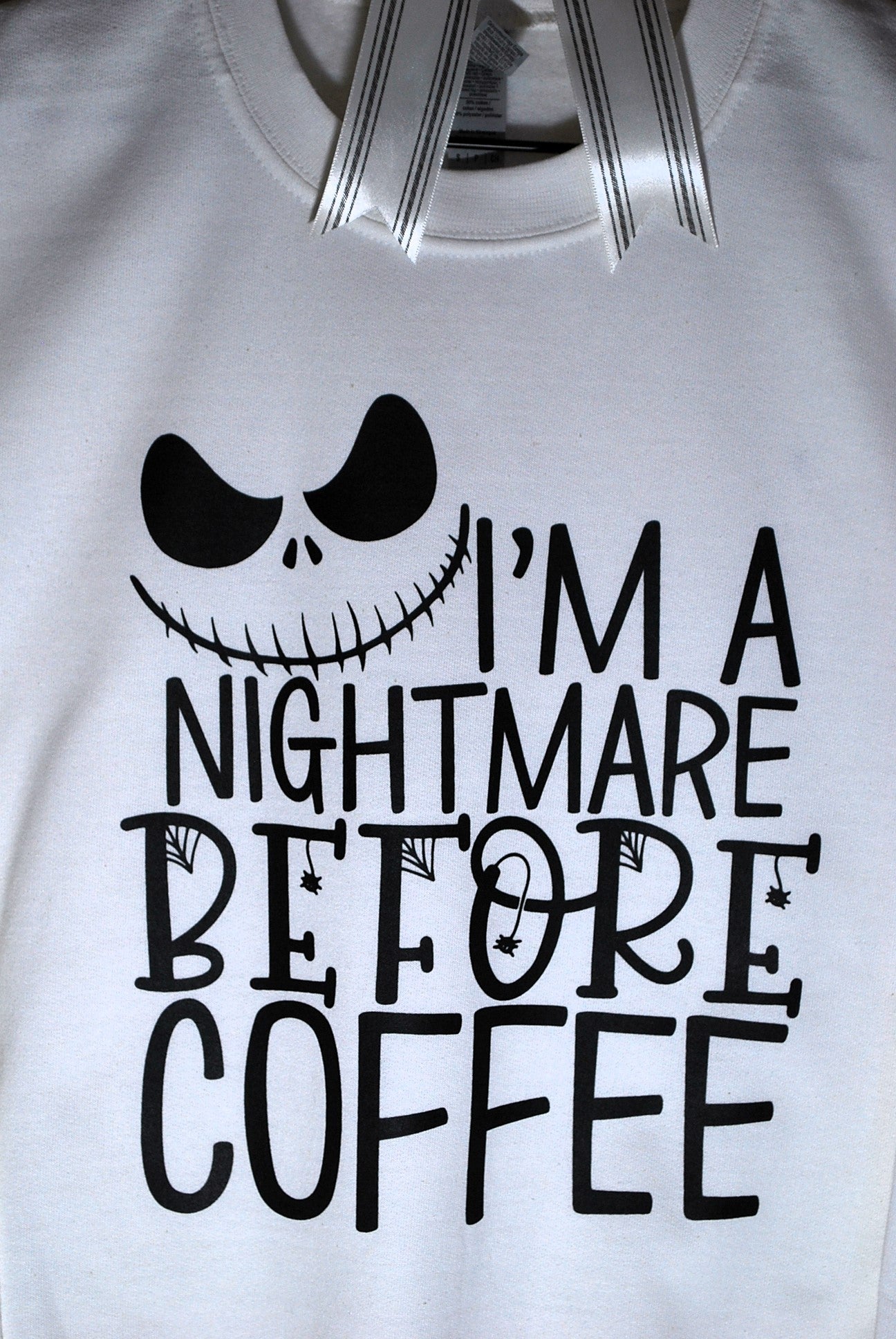 Nightmare Before Coffee Crewneck Sweatshirt