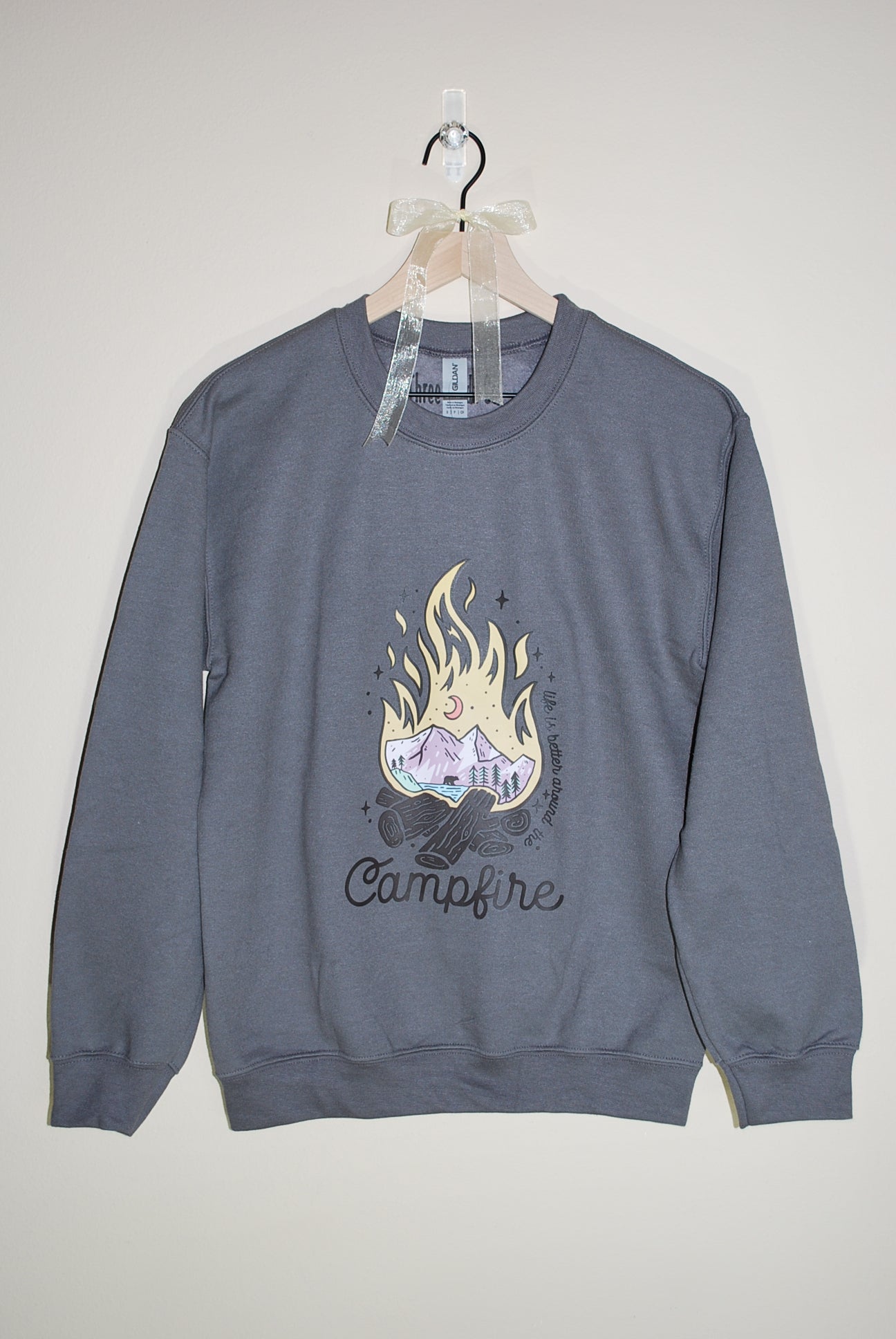 Life Is Better Around The Campfire Crewneck Sweatshirt