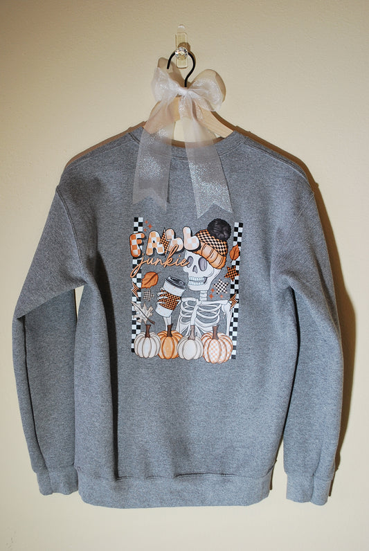 Fall Junkie Crewneck Sweatshirt
