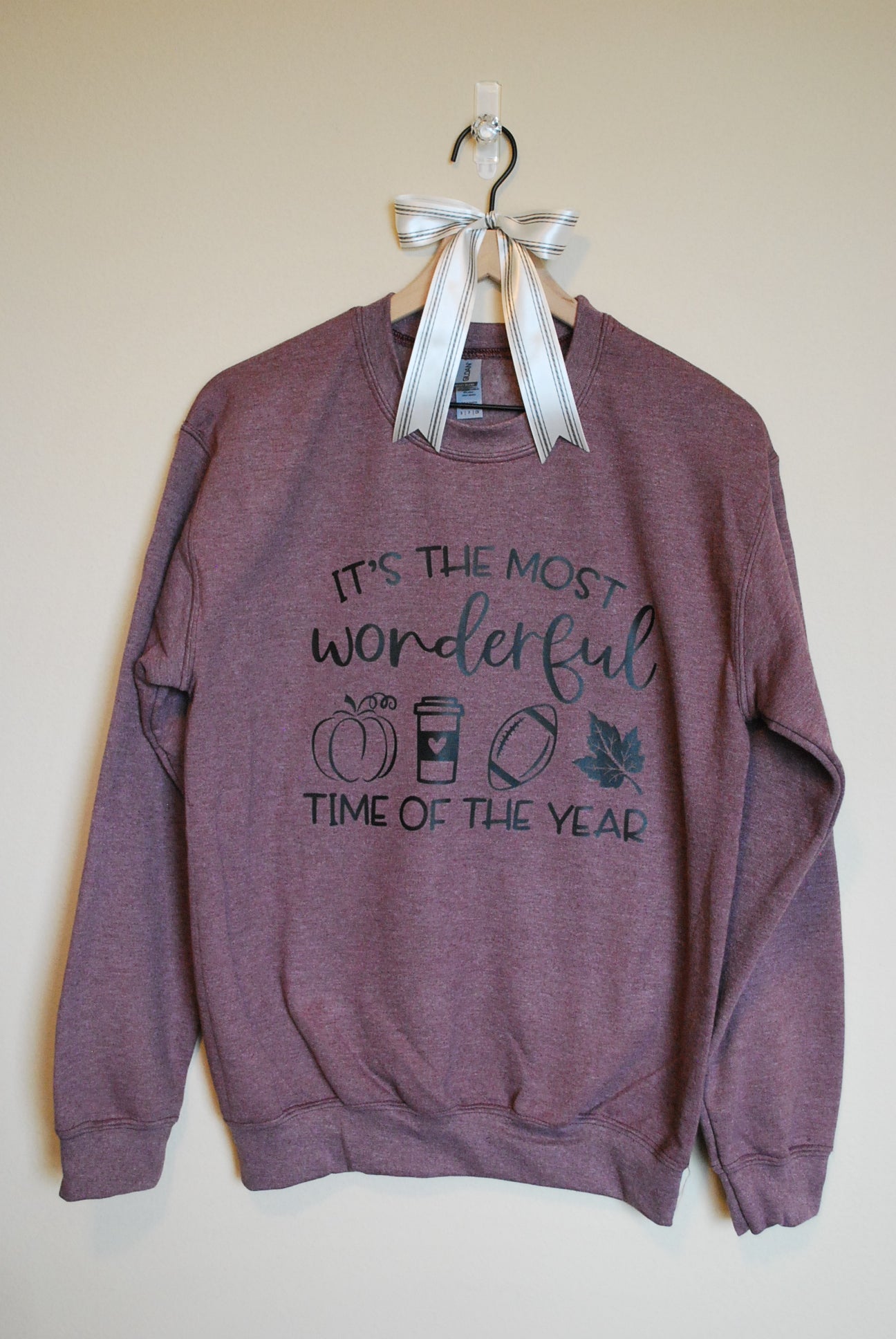 Fall Is The Most Wonderful Time Of The Year Crewneck Sweatshirt