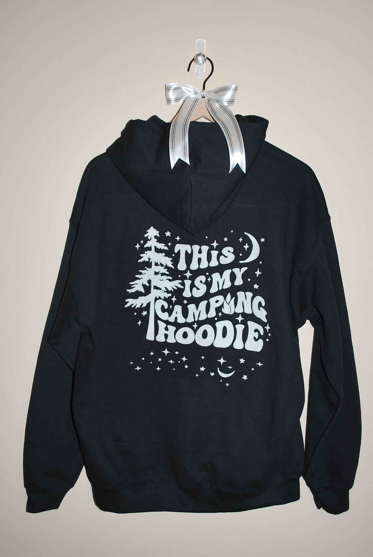 Camping Hoodie Sweatshirt (Glow In The Dark)