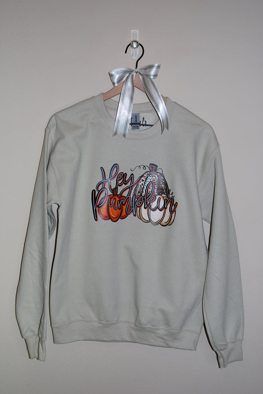 Hey Pumpkin Crewneck Sweatshirt
