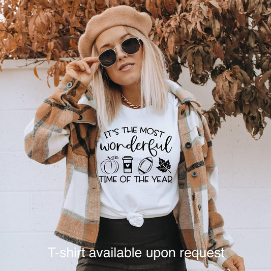 Fall Is The Most Wonderful Time Of The Year Crewneck Sweatshirt
